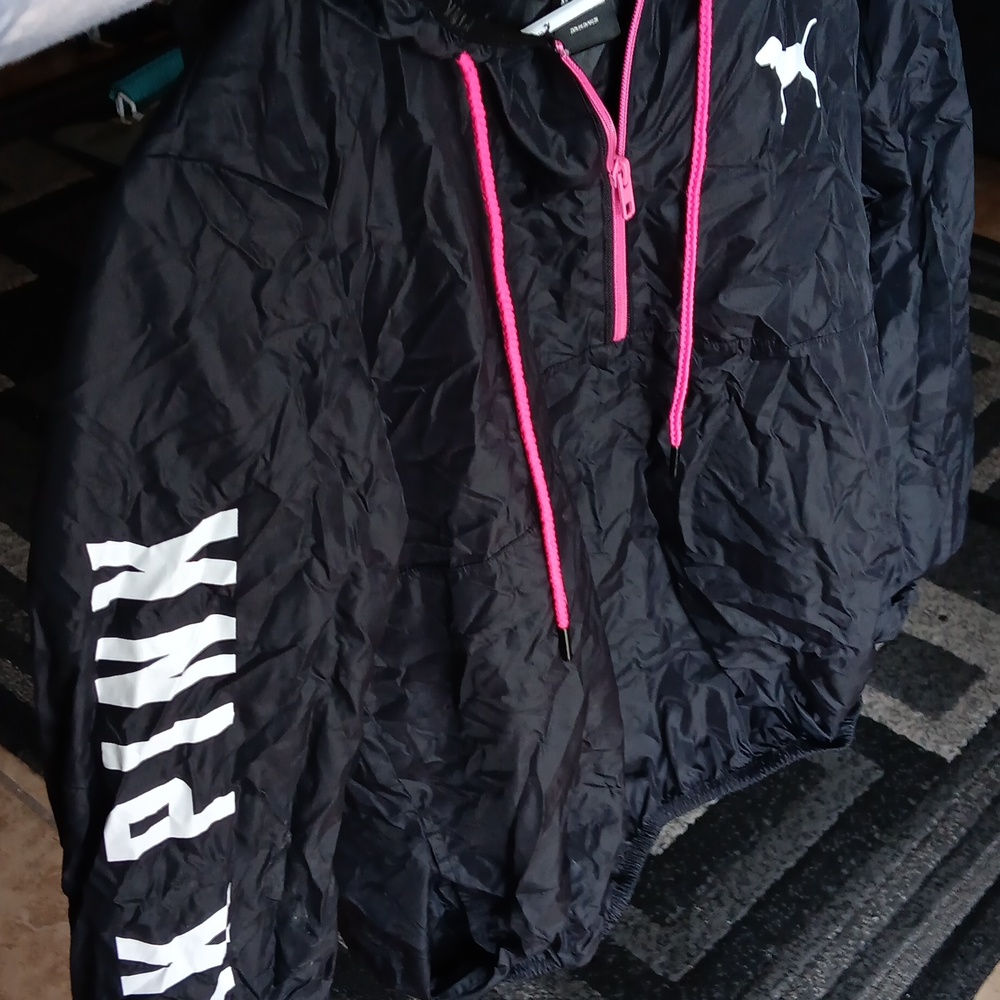 Rare Htf Pink Rain Jacket - image 8